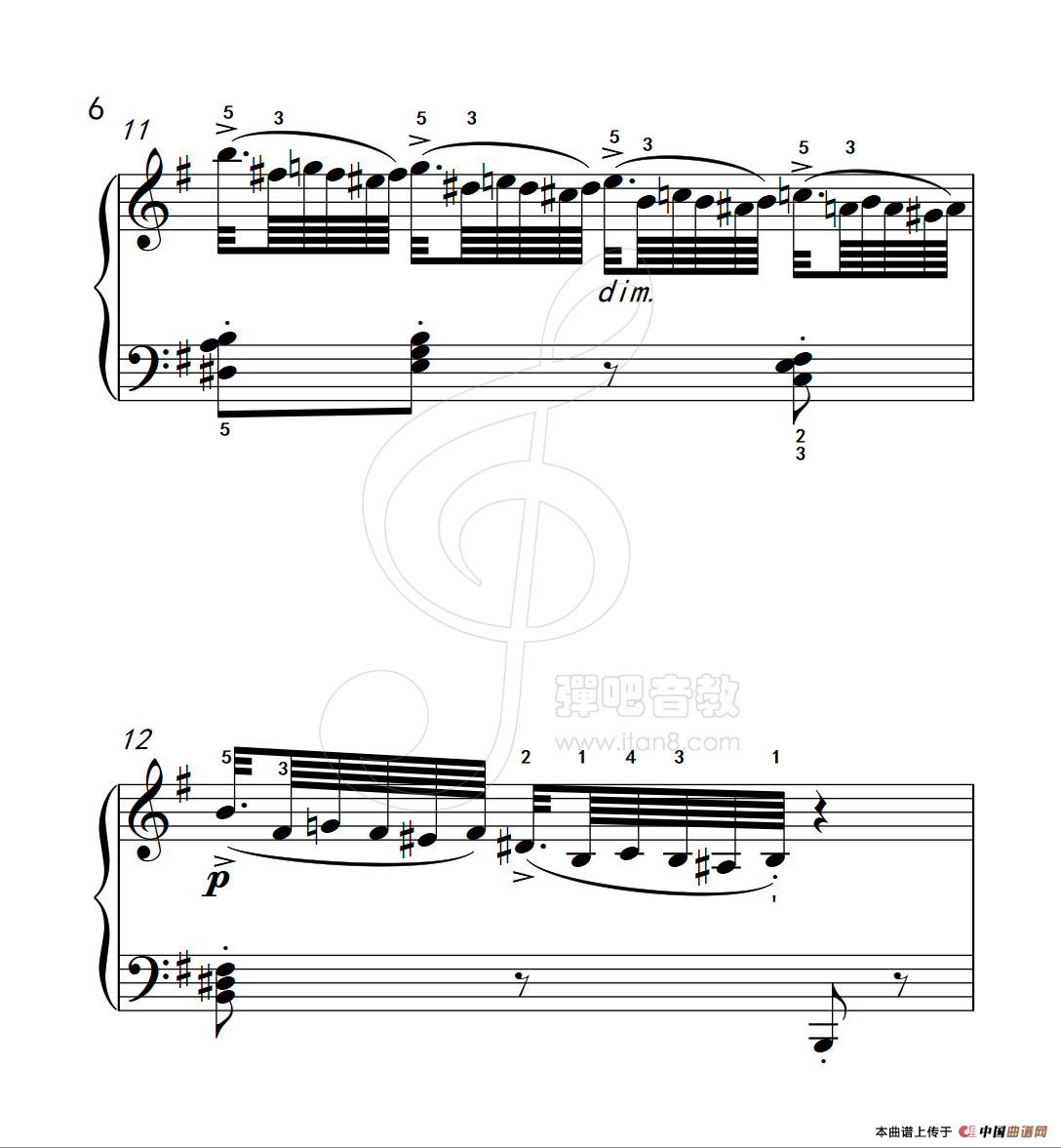 练习曲 58（克拉莫钢琴练习曲60首）