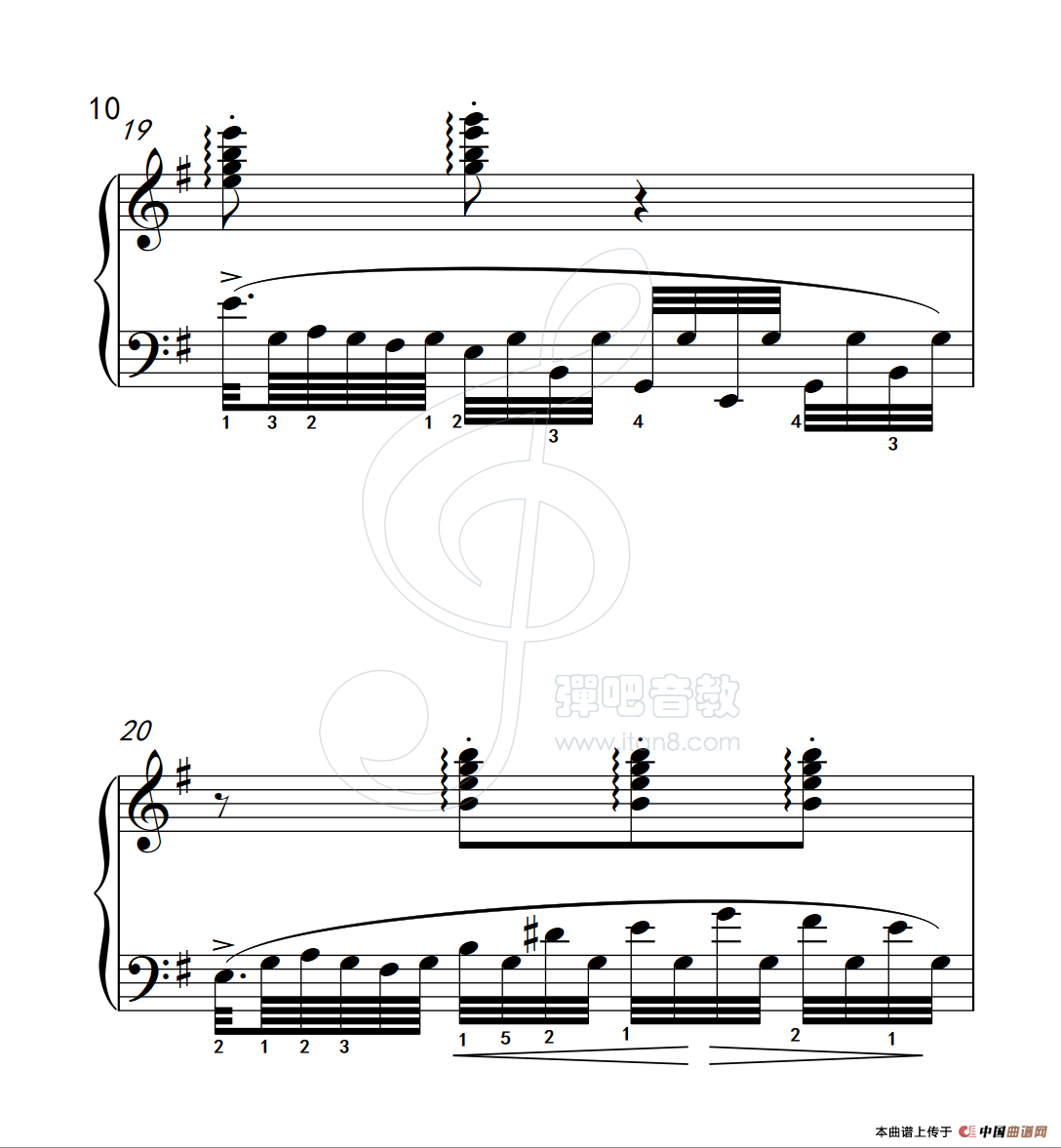 练习曲 58（克拉莫钢琴练习曲60首）