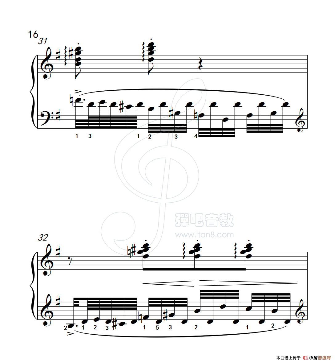 练习曲 58（克拉莫钢琴练习曲60首）