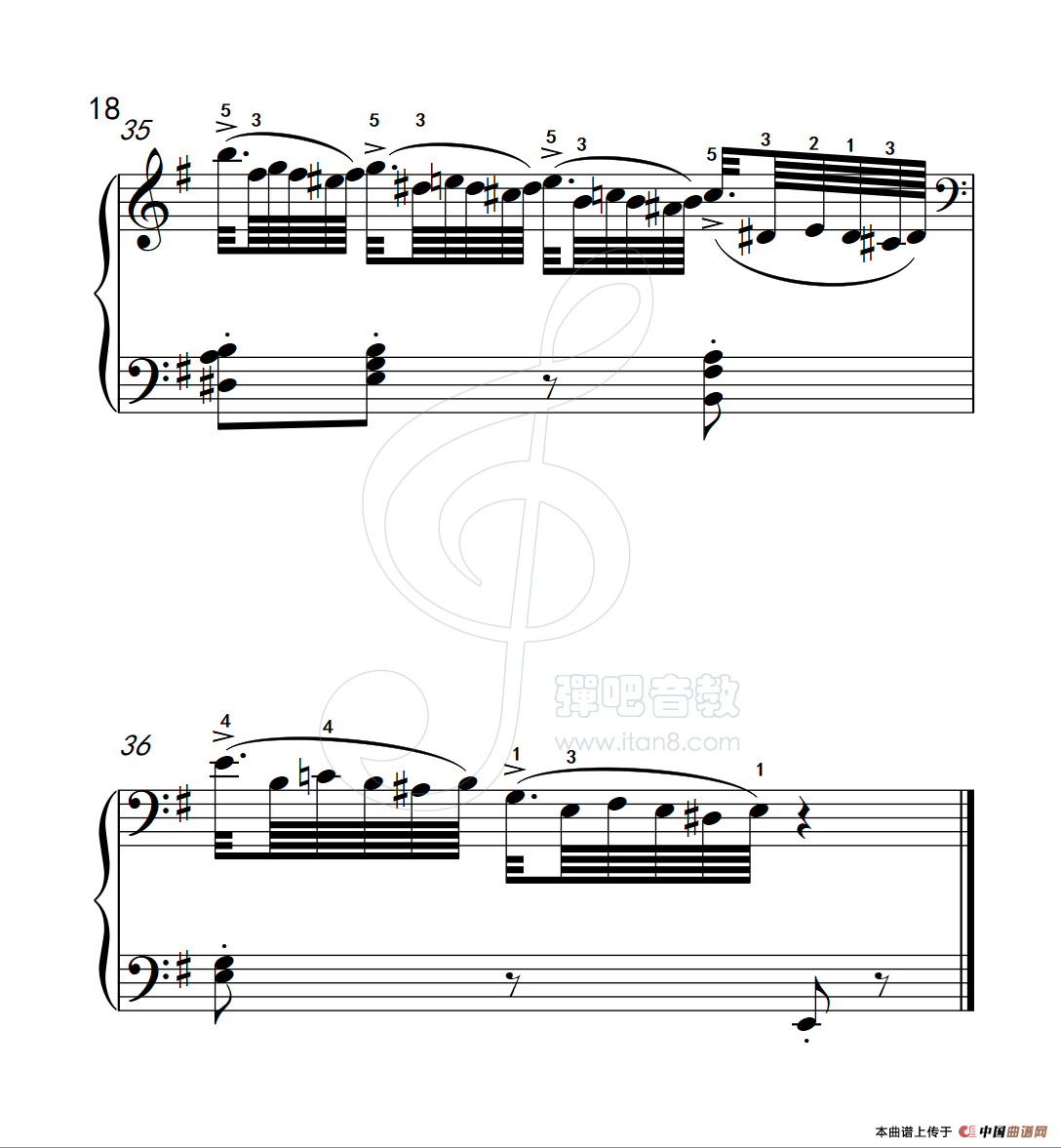 练习曲 58（克拉莫钢琴练习曲60首）