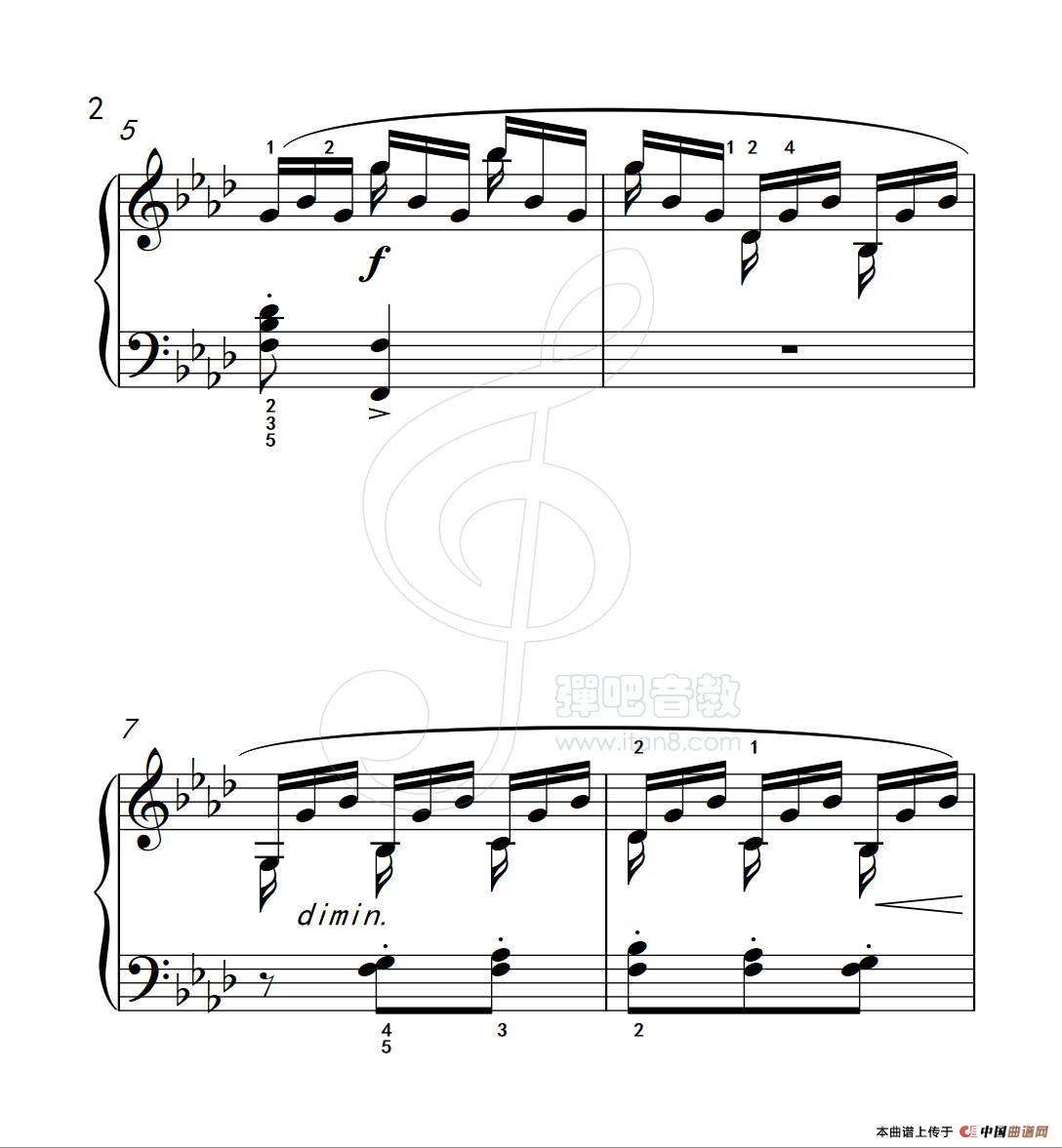 练习曲 57（克拉莫钢琴练习曲60首）