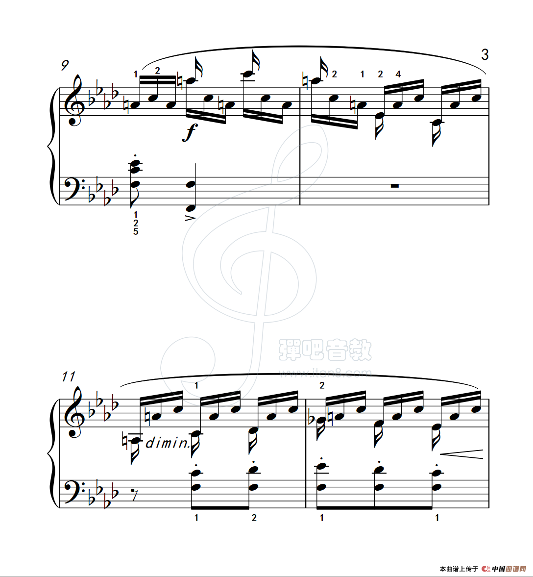 练习曲 57（克拉莫钢琴练习曲60首）