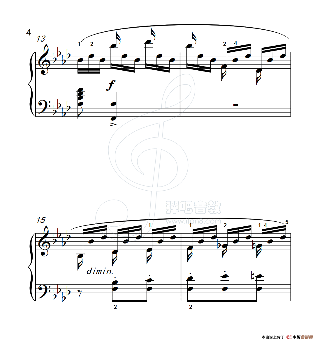 练习曲 57（克拉莫钢琴练习曲60首）