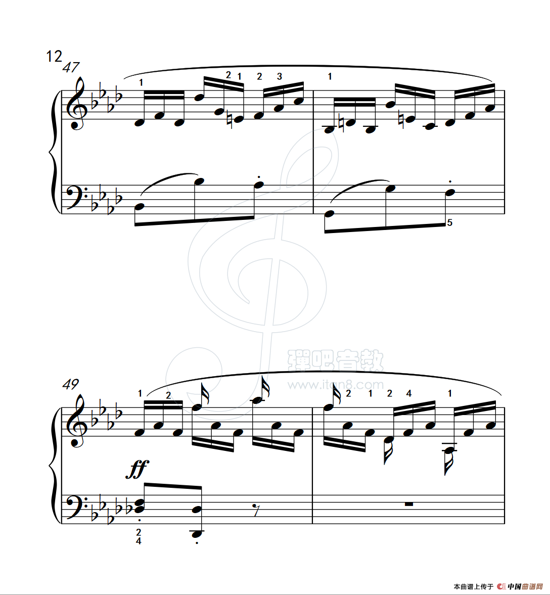 练习曲 57（克拉莫钢琴练习曲60首）