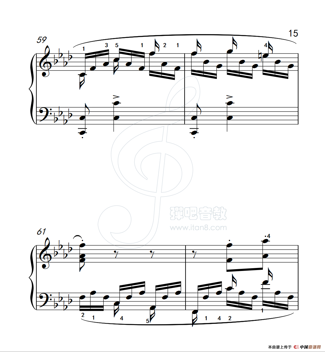 练习曲 57（克拉莫钢琴练习曲60首）