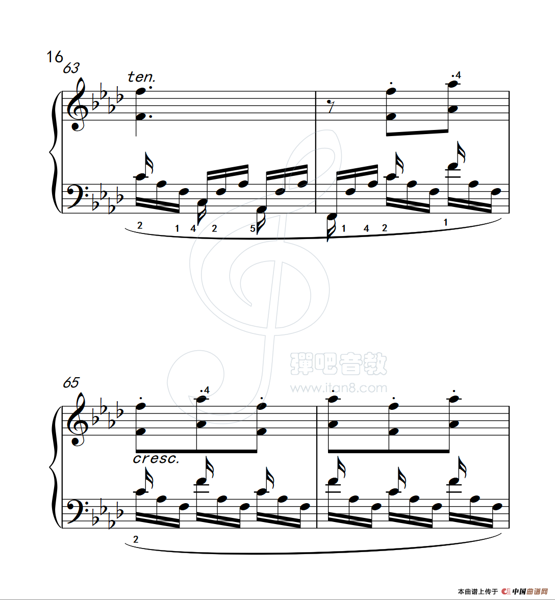 练习曲 57（克拉莫钢琴练习曲60首）