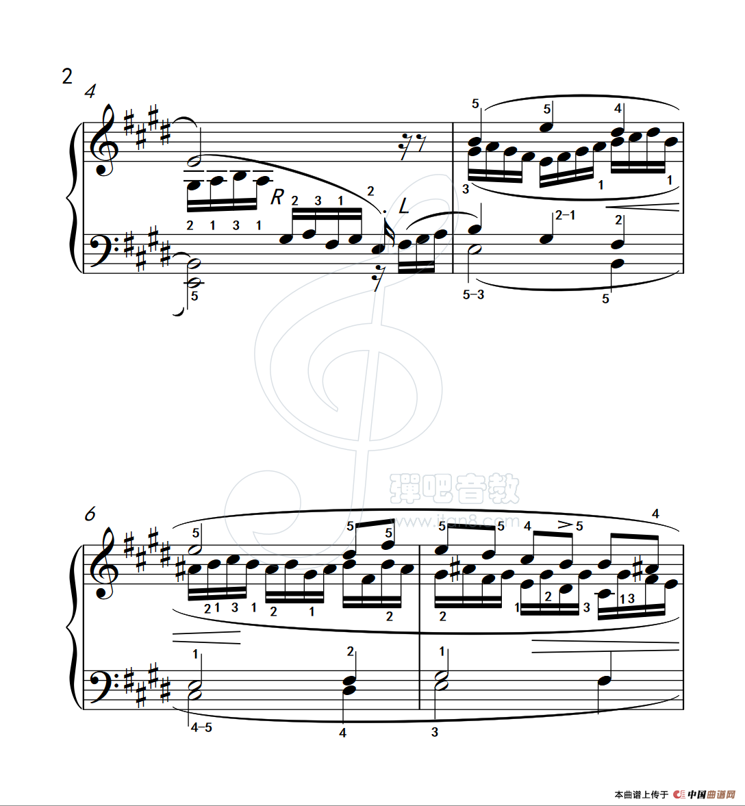 练习曲 56（克拉莫钢琴练习曲60首）