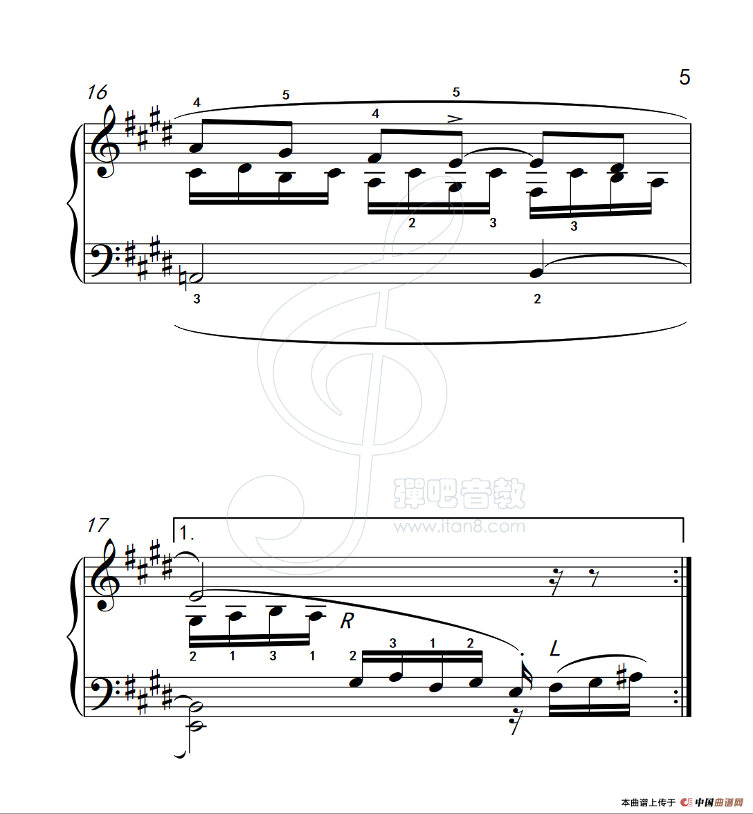 练习曲 56（克拉莫钢琴练习曲60首）