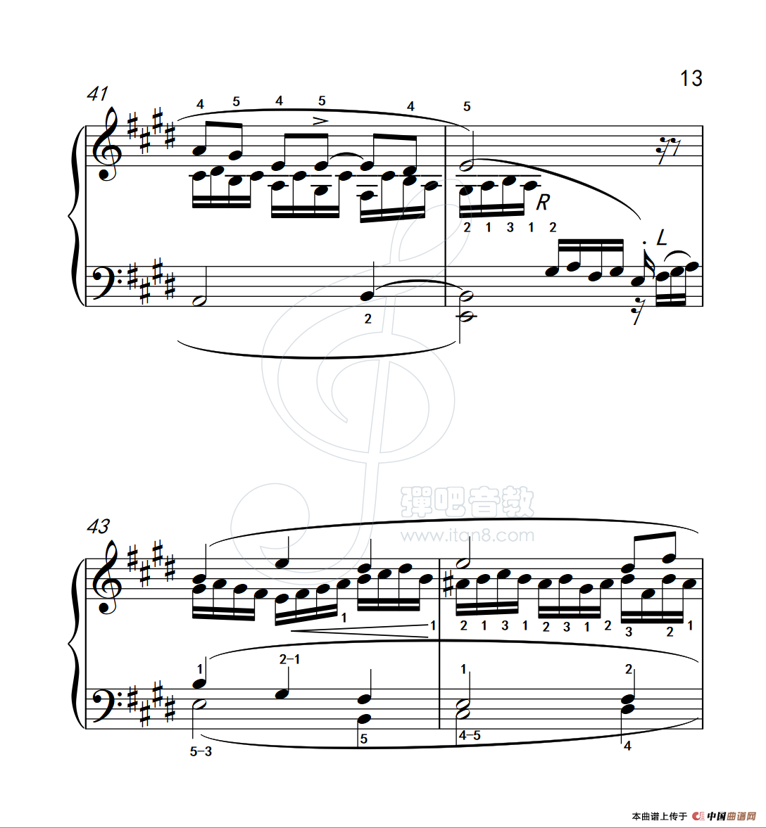 练习曲 56（克拉莫钢琴练习曲60首）