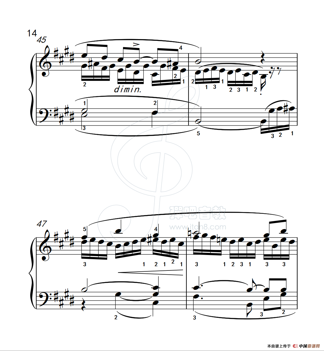 练习曲 56（克拉莫钢琴练习曲60首）