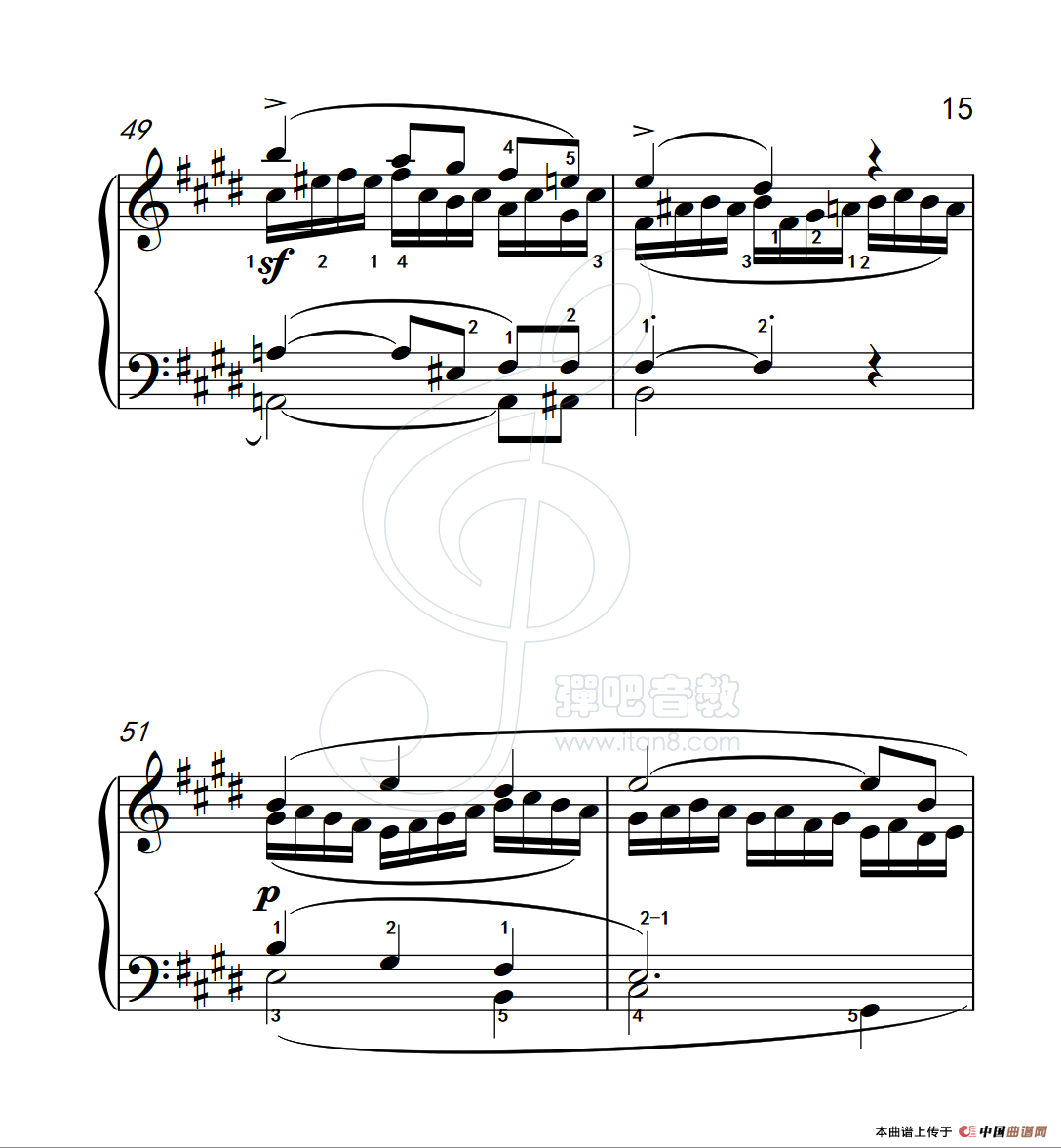 练习曲 56（克拉莫钢琴练习曲60首）