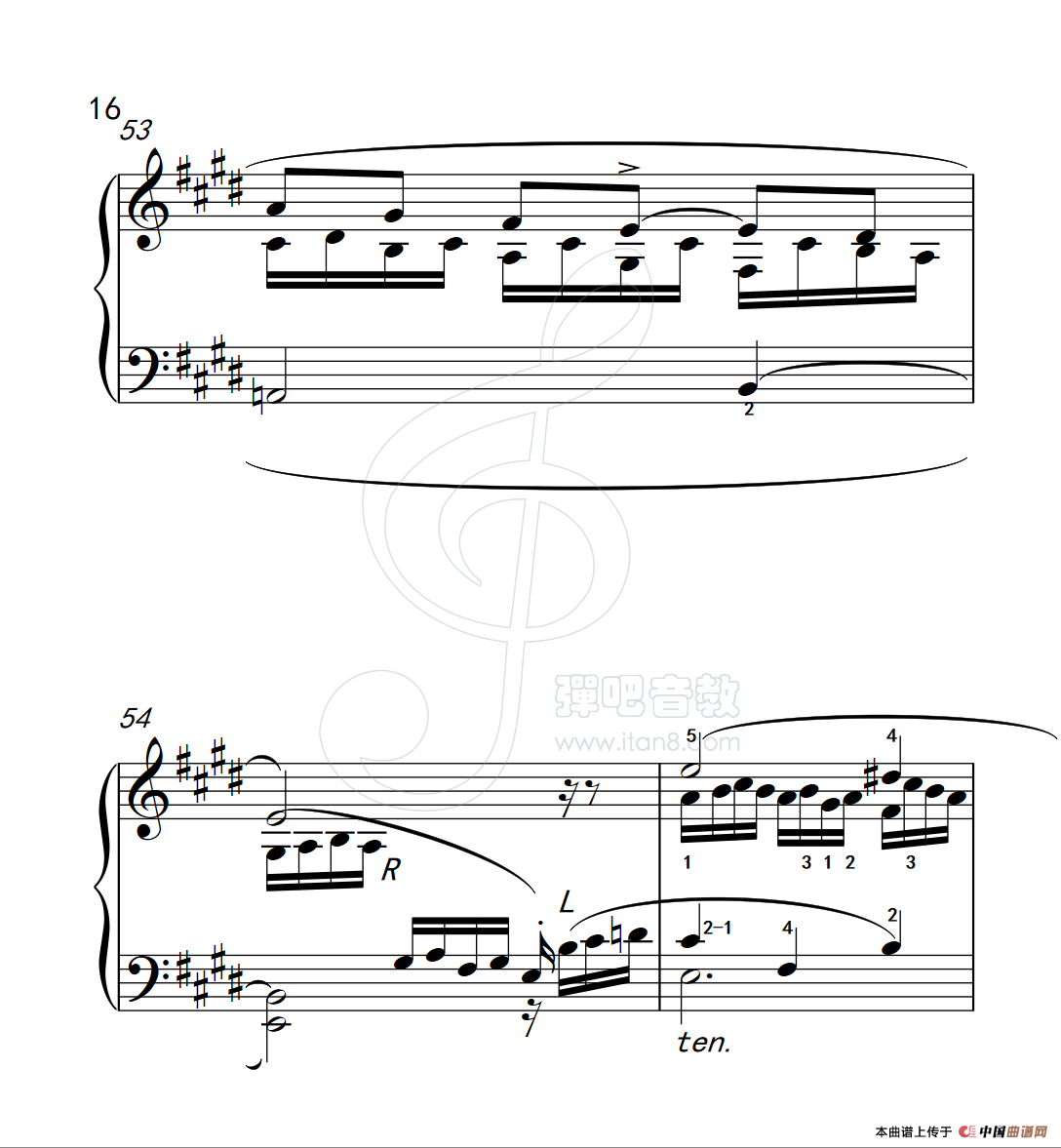练习曲 56（克拉莫钢琴练习曲60首）