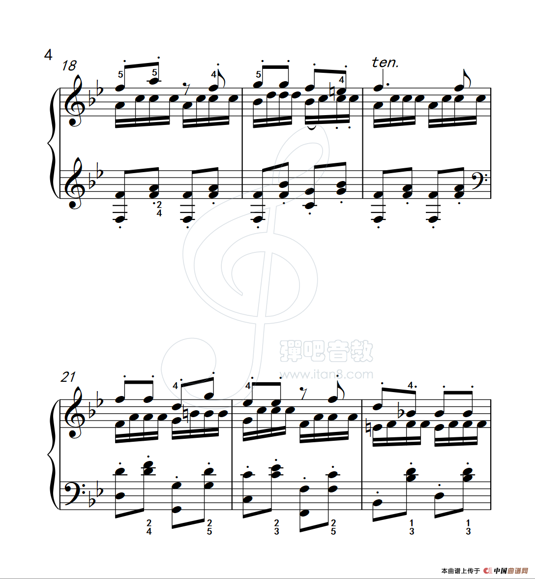 练习曲 52（克拉莫钢琴练习曲60首）