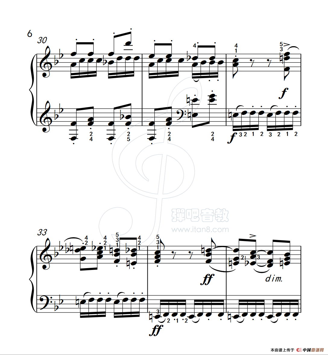 练习曲 52（克拉莫钢琴练习曲60首）