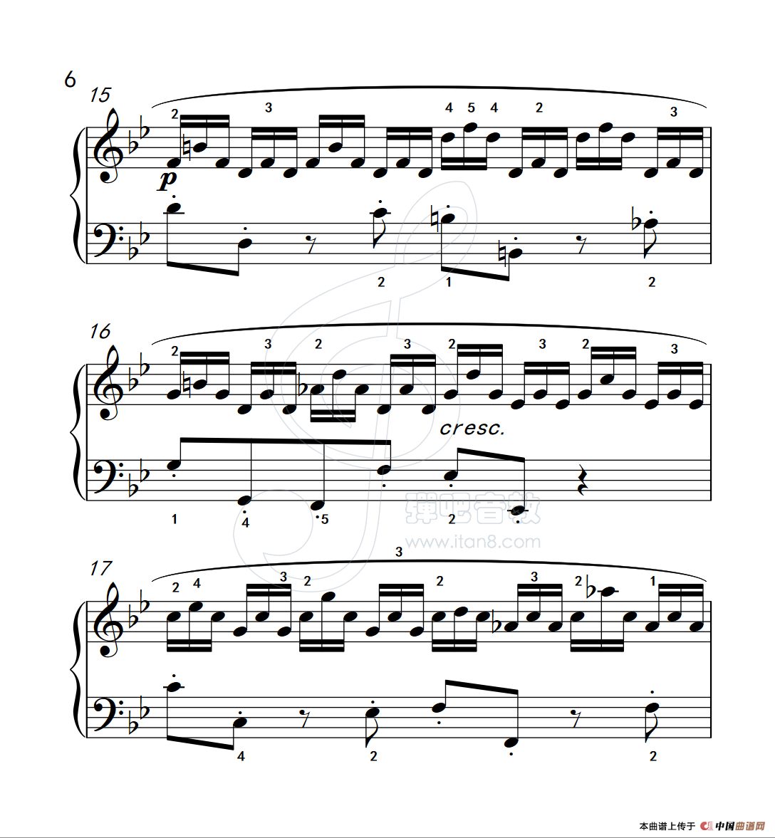 练习曲 51（克拉莫钢琴练习曲60首）