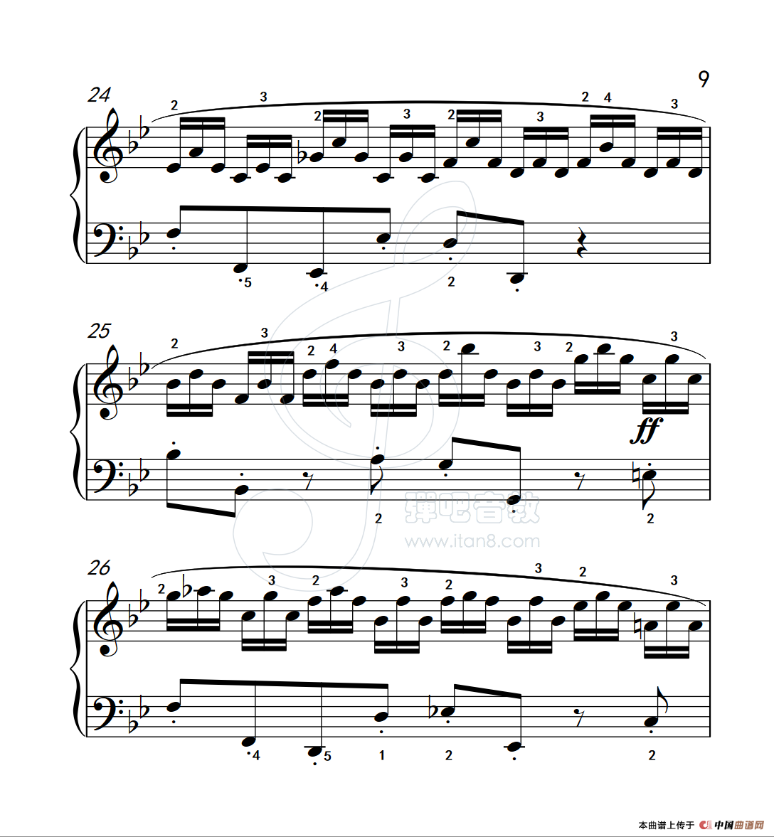 练习曲 51（克拉莫钢琴练习曲60首）