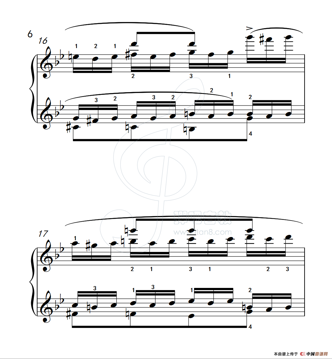 练习曲 50（克拉莫钢琴练习曲60首）