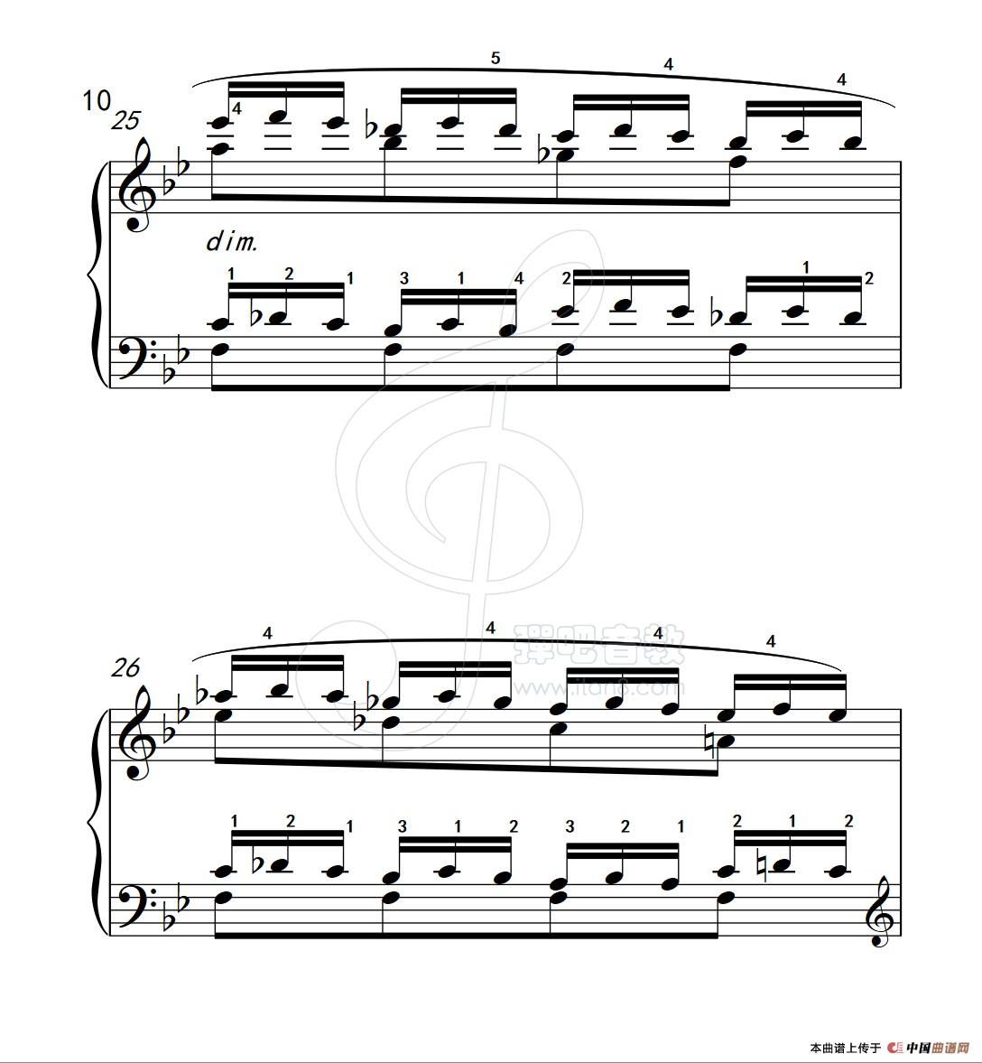 练习曲 50（克拉莫钢琴练习曲60首）