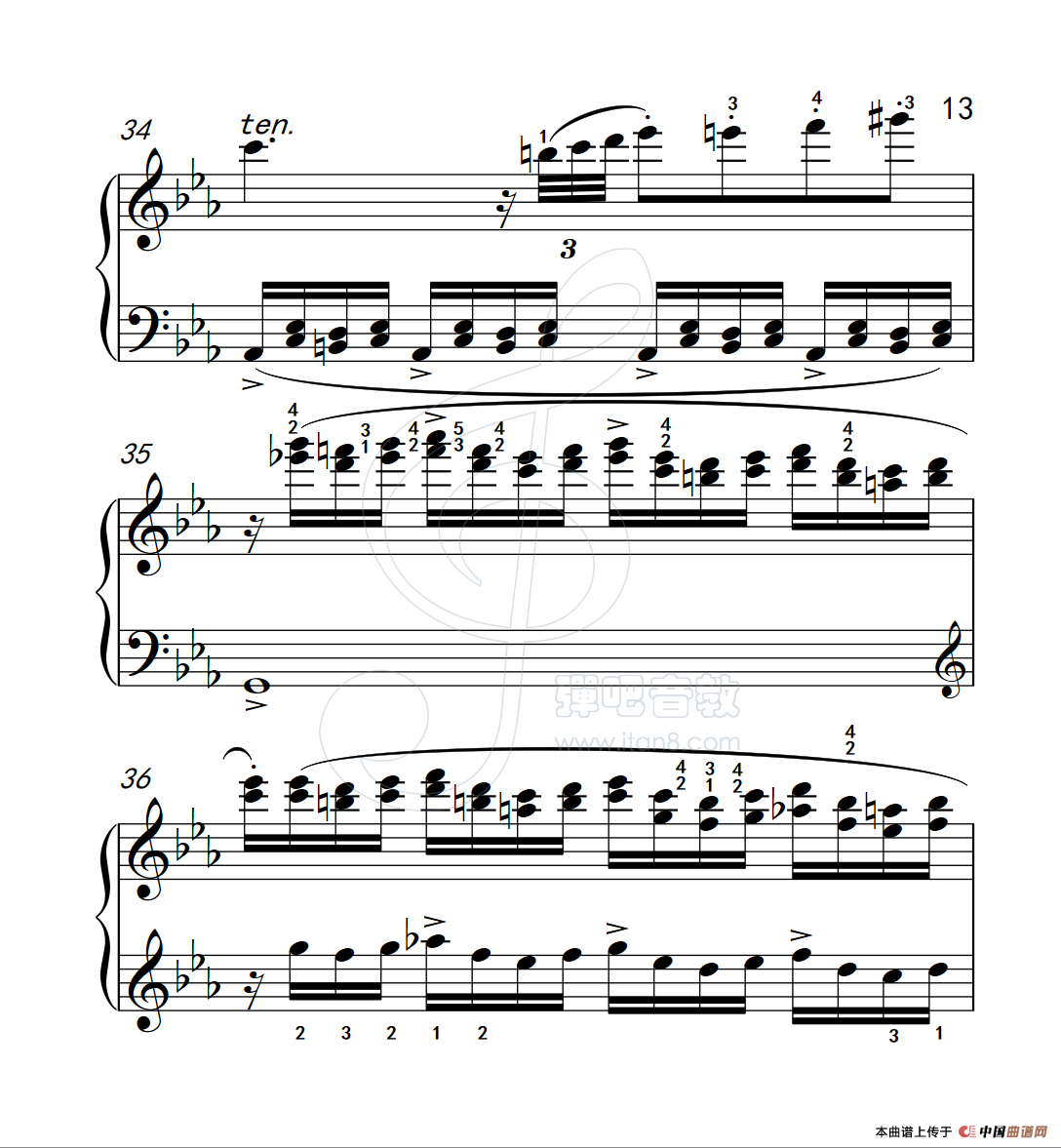 练习曲 48（克拉莫钢琴练习曲60首）