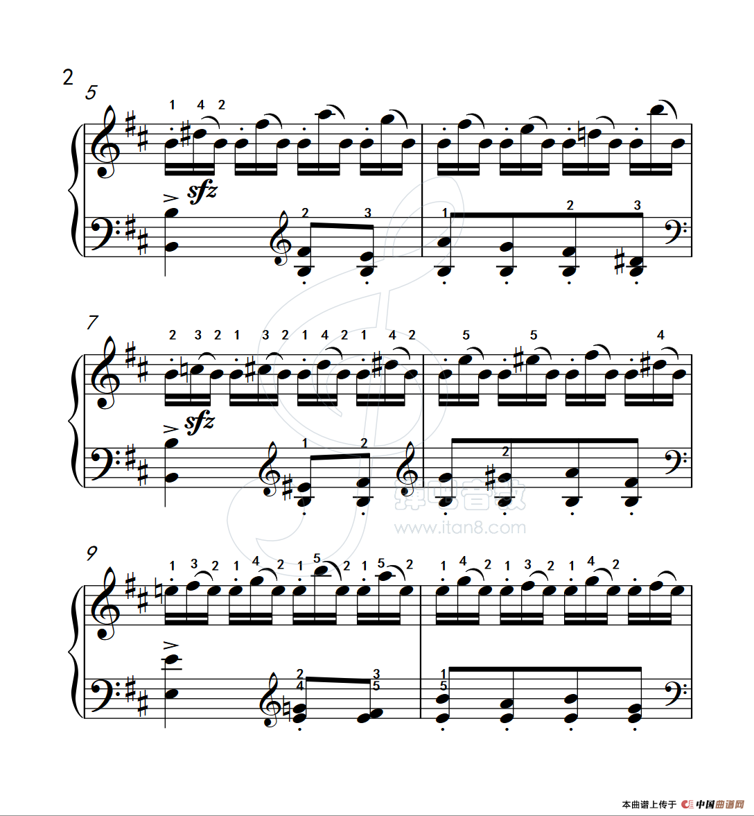 练习曲 45（克拉莫钢琴练习曲60首）