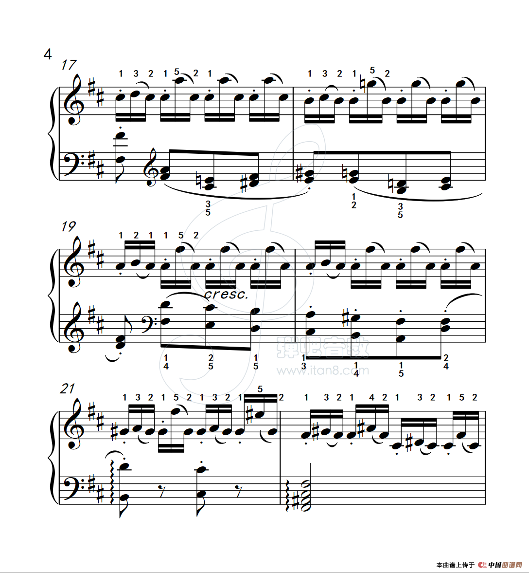 练习曲 45（克拉莫钢琴练习曲60首）