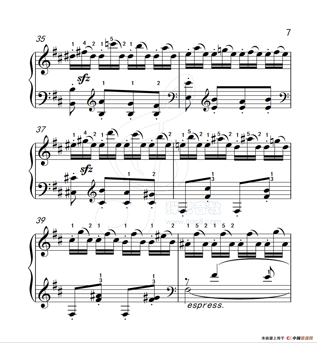 练习曲 45（克拉莫钢琴练习曲60首）