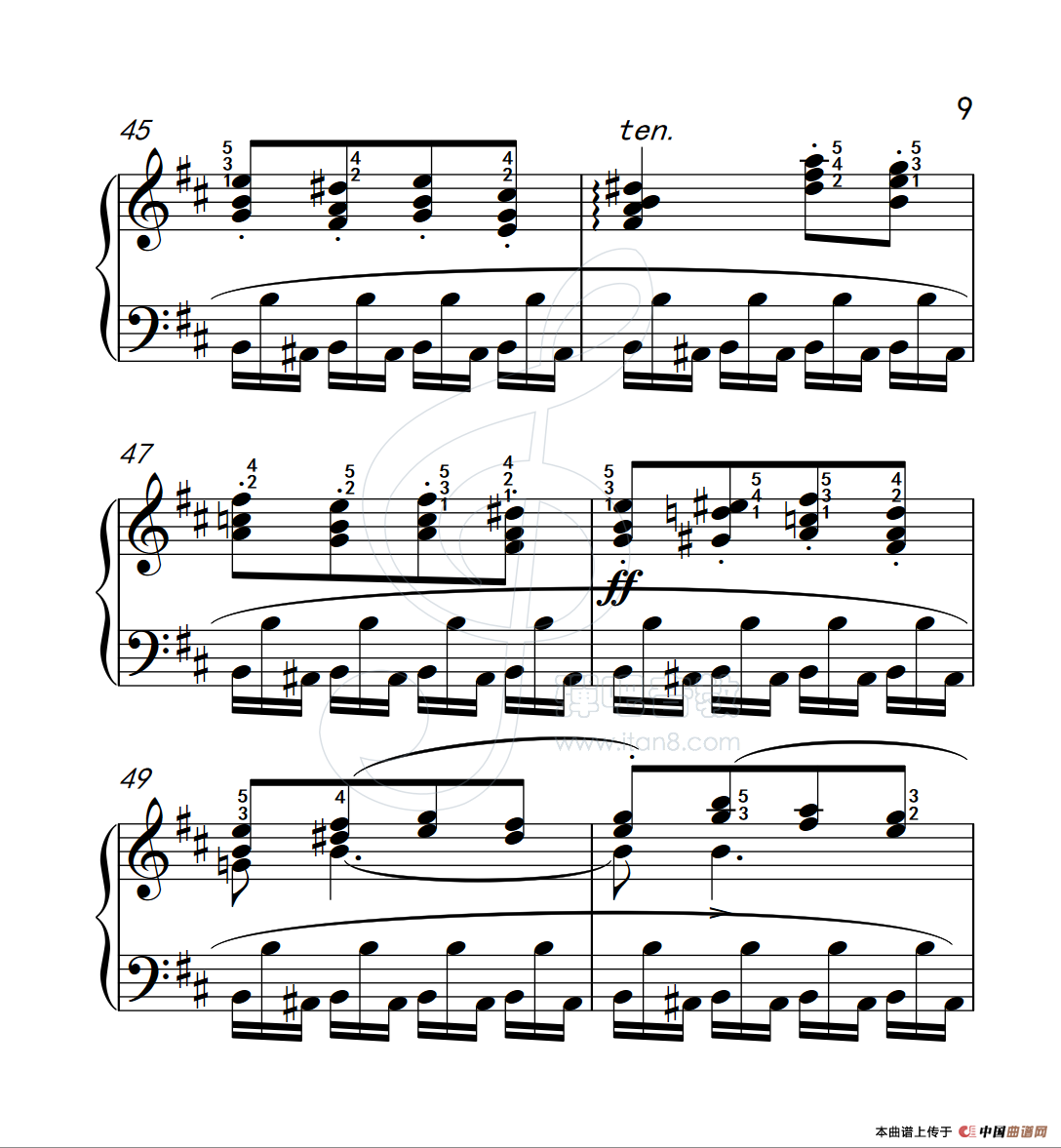 练习曲 45（克拉莫钢琴练习曲60首）