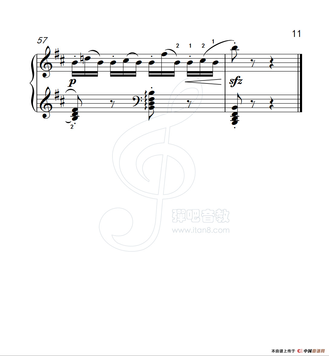 练习曲 45（克拉莫钢琴练习曲60首）