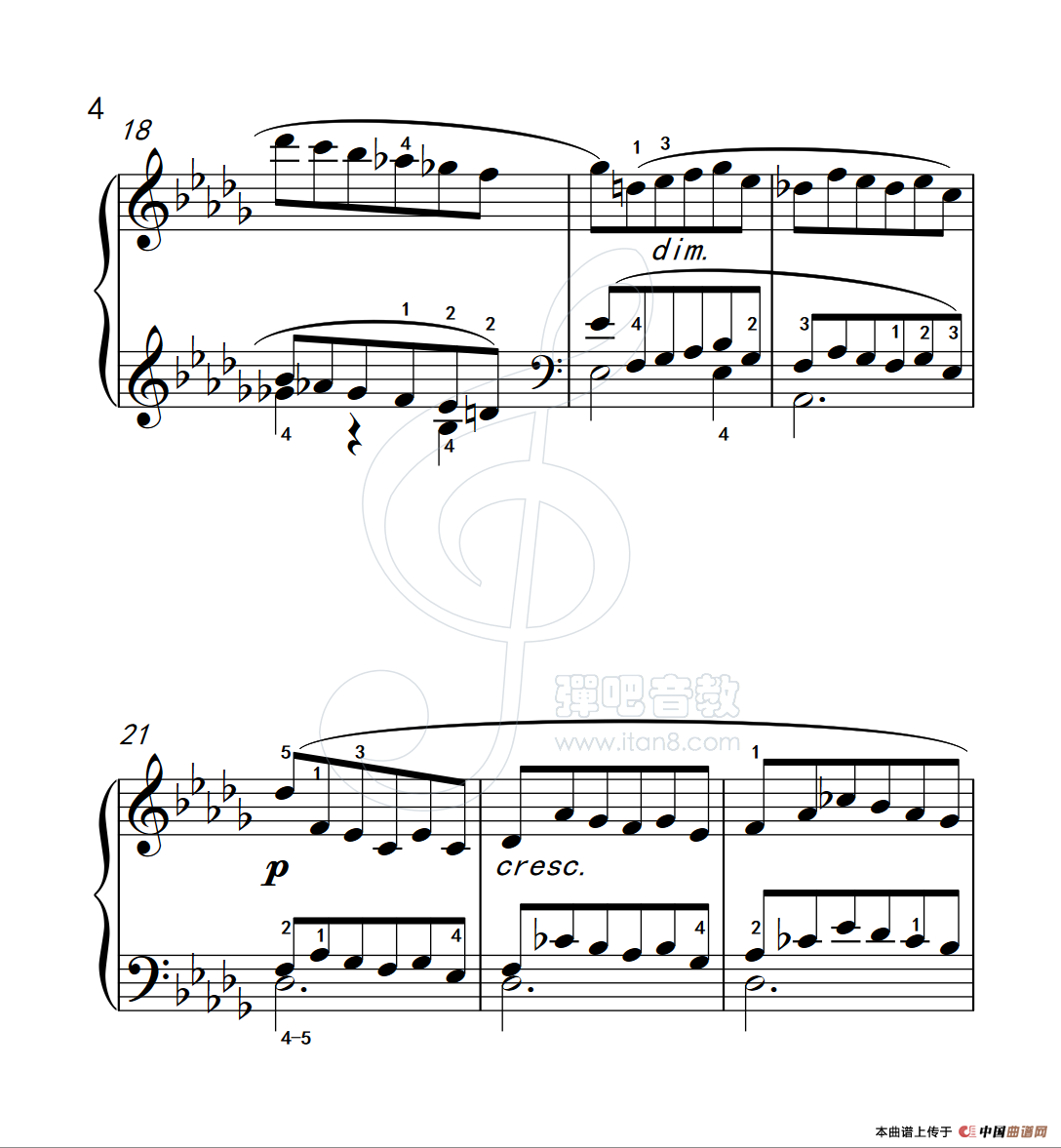 练习曲 44（克拉莫钢琴练习曲60首）