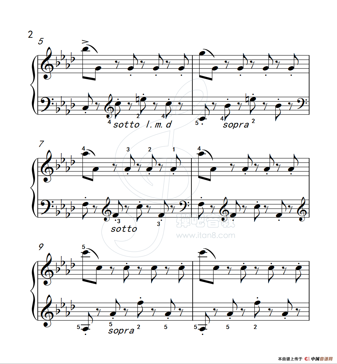 练习曲 43（克拉莫钢琴练习曲60首）