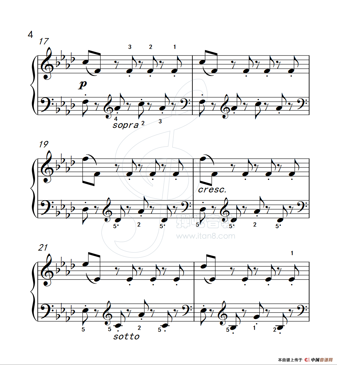 练习曲 43（克拉莫钢琴练习曲60首）