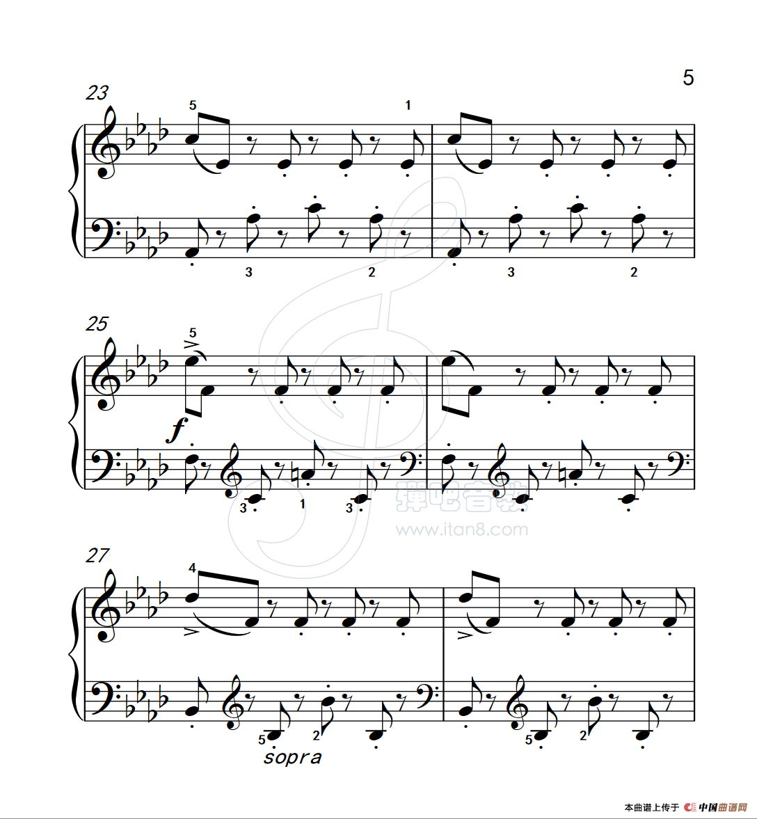 练习曲 43（克拉莫钢琴练习曲60首）