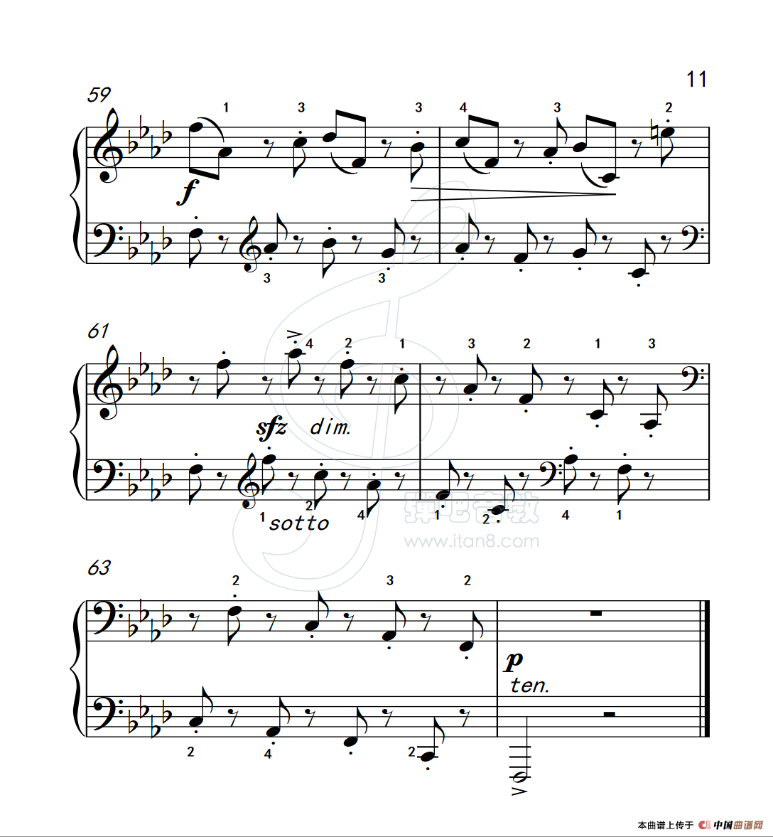 练习曲 43（克拉莫钢琴练习曲60首）