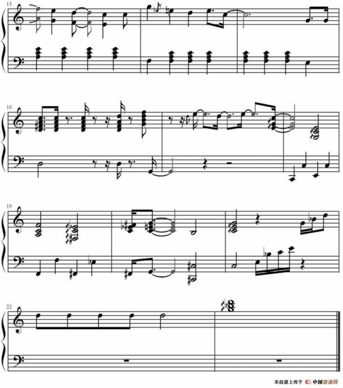 水的钢琴练习曲