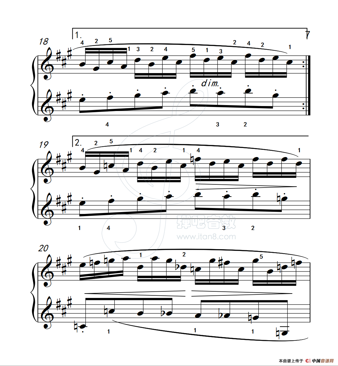 练习曲 40（克拉莫钢琴练习曲60首）