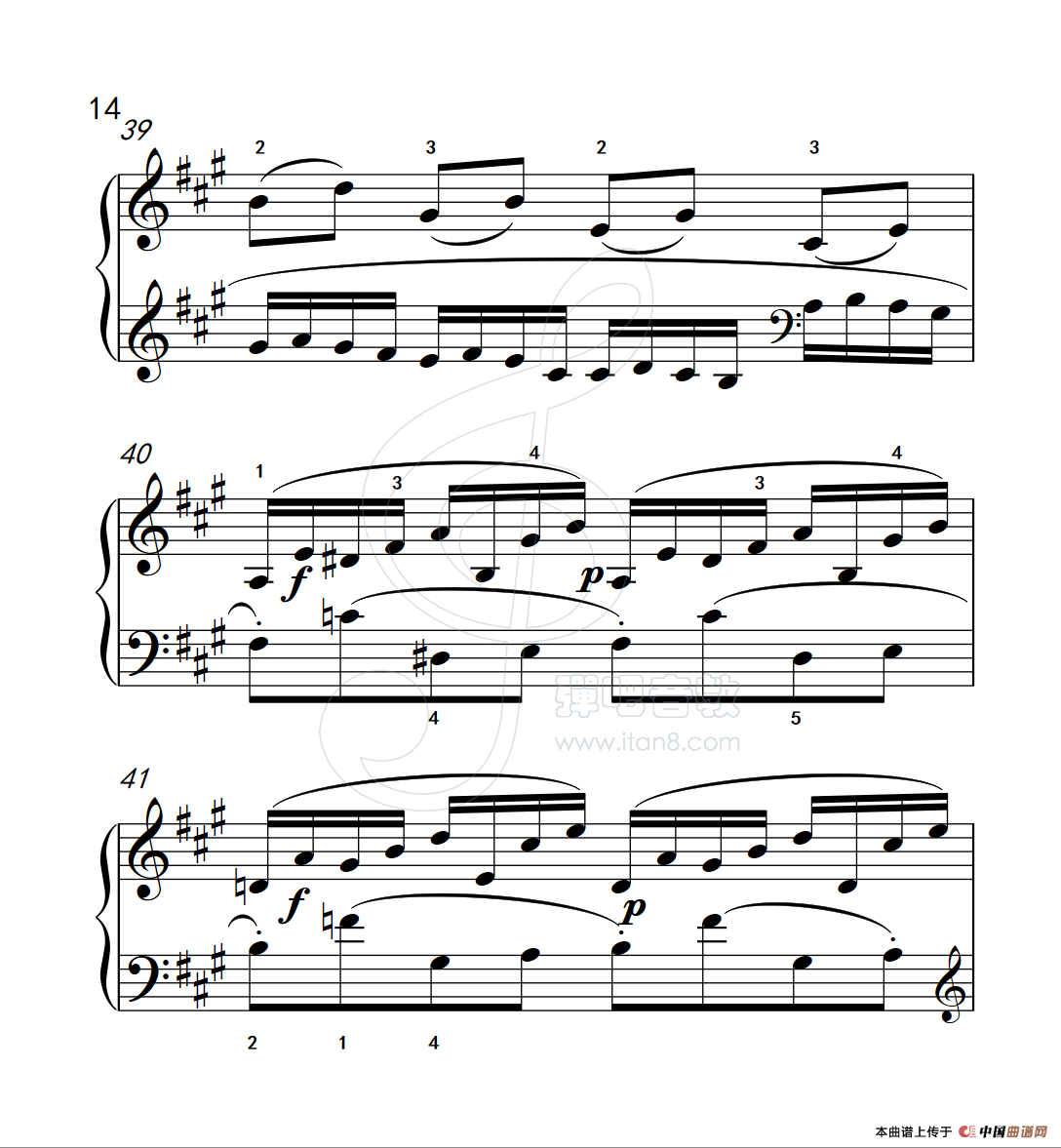 练习曲 40（克拉莫钢琴练习曲60首）