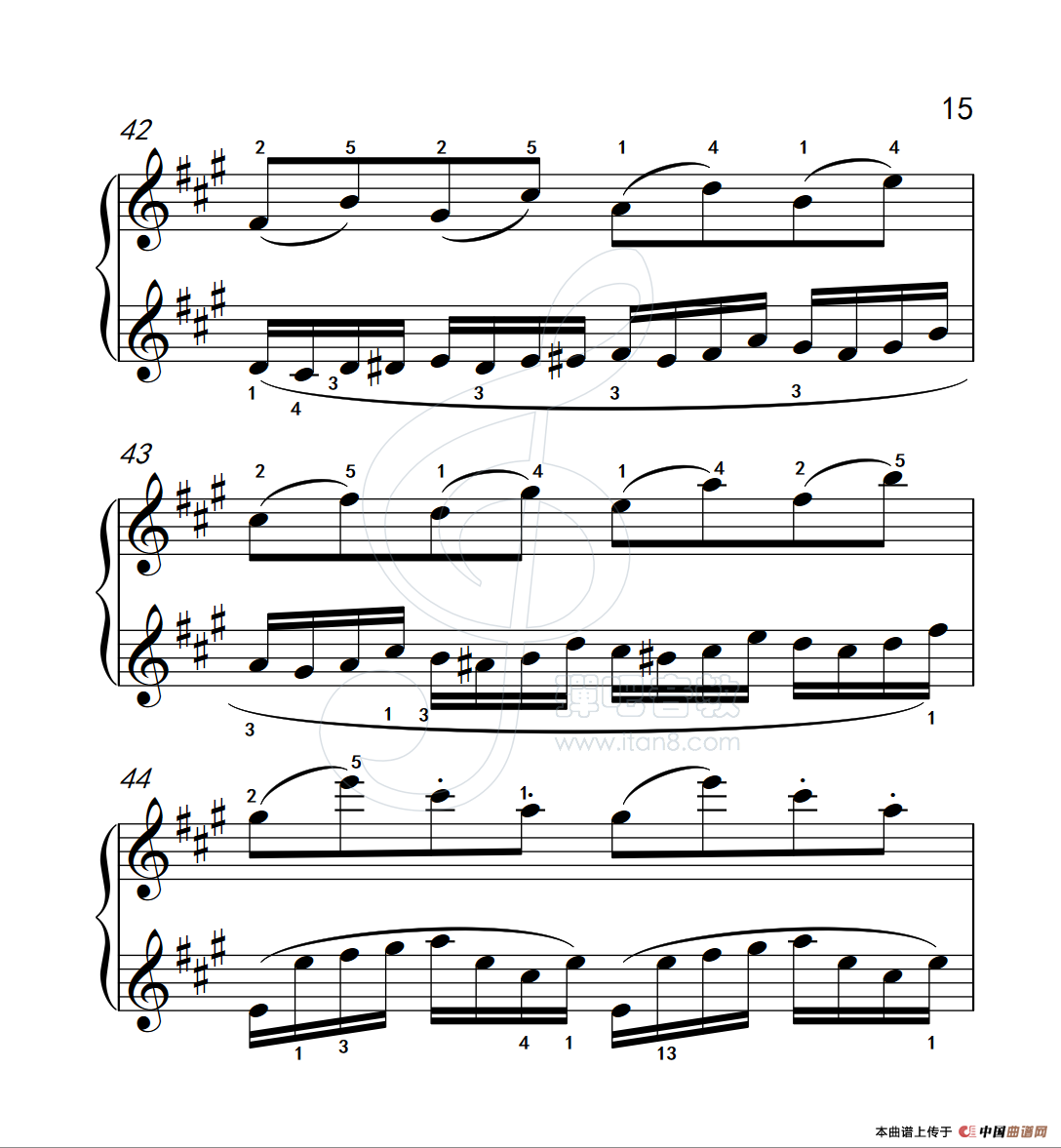 练习曲 40（克拉莫钢琴练习曲60首）