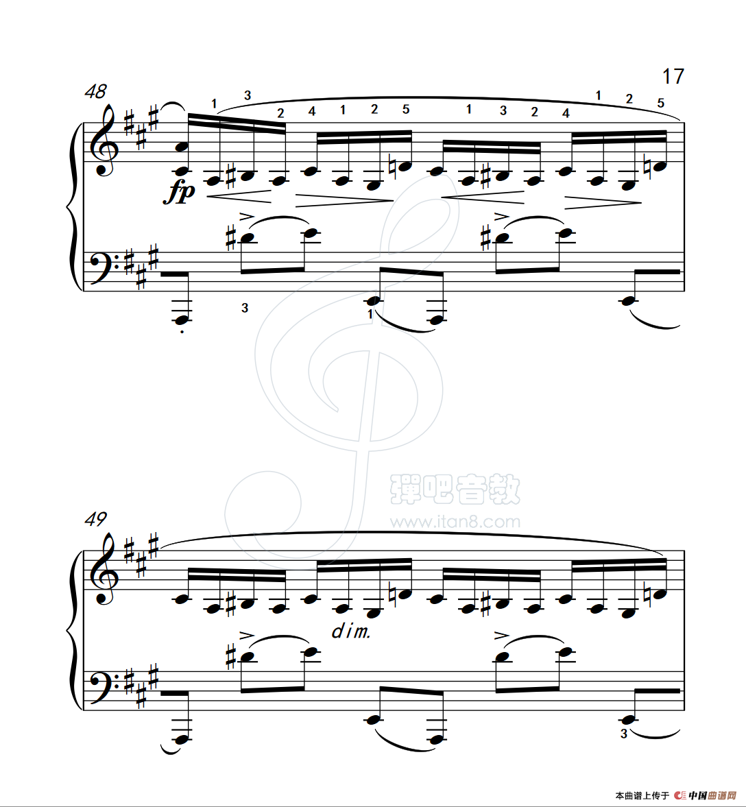 练习曲 40（克拉莫钢琴练习曲60首）