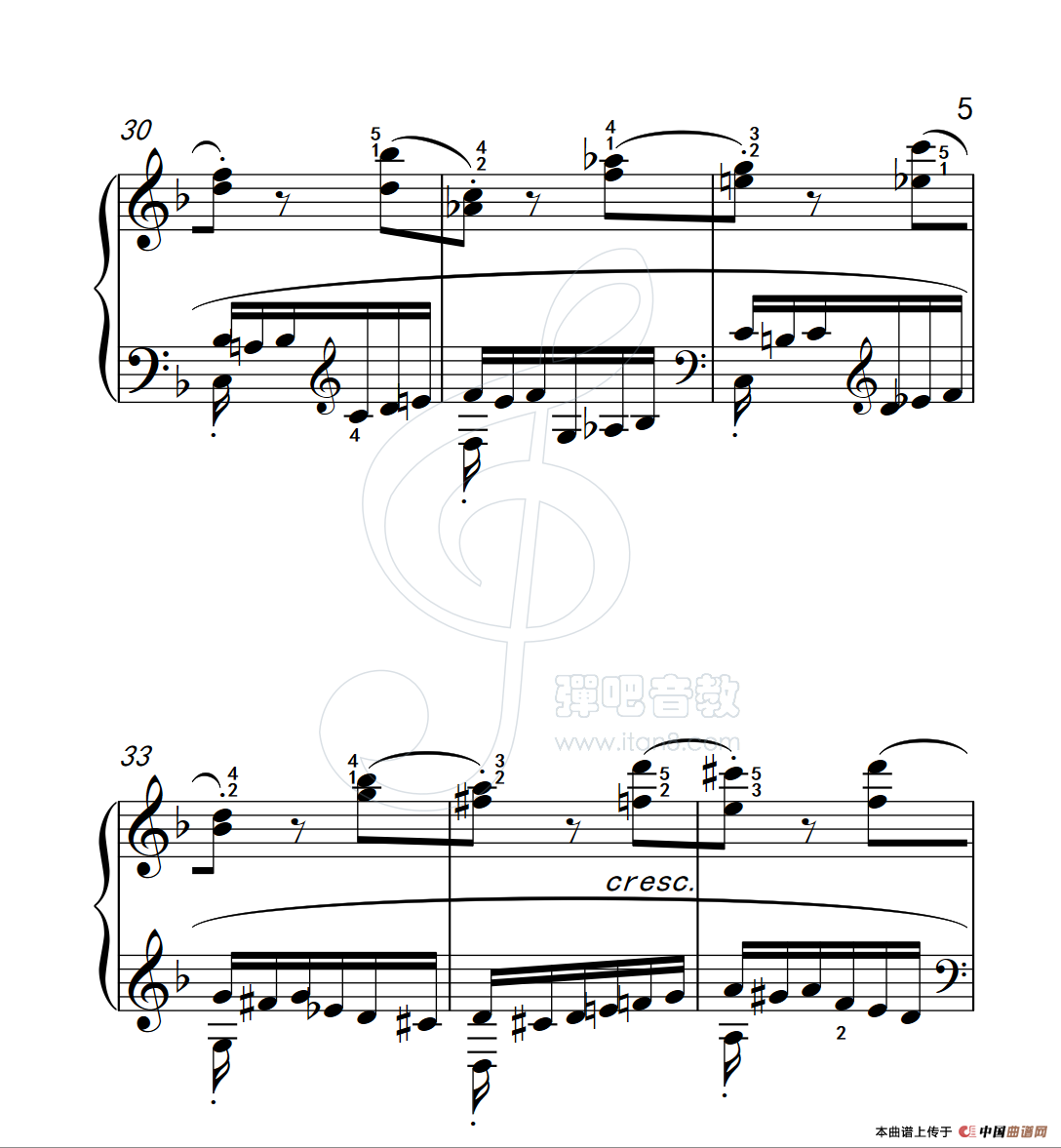 练习曲 39（克拉莫钢琴练习曲60首）