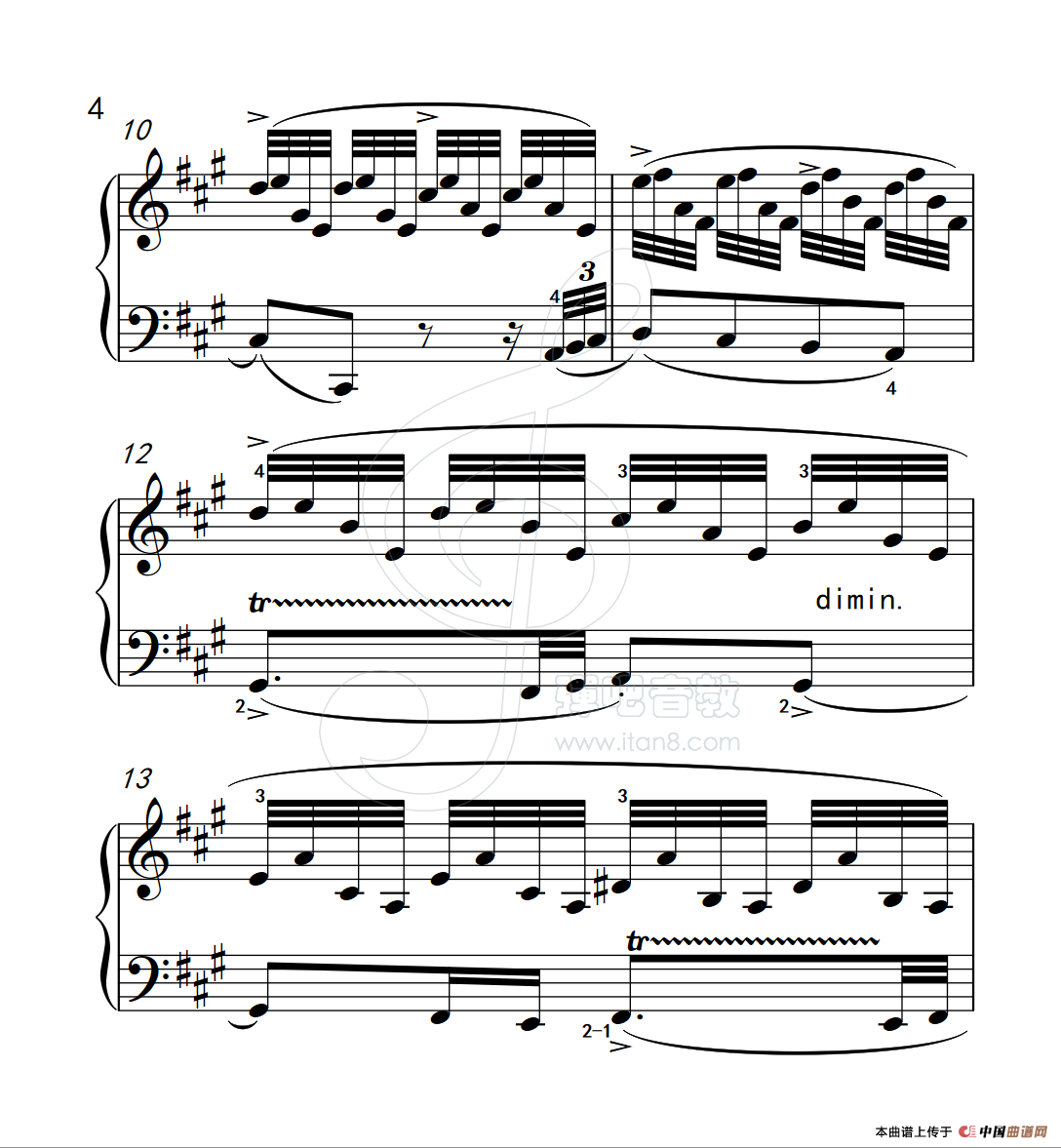 练习曲 38（克拉莫钢琴练习曲60首）