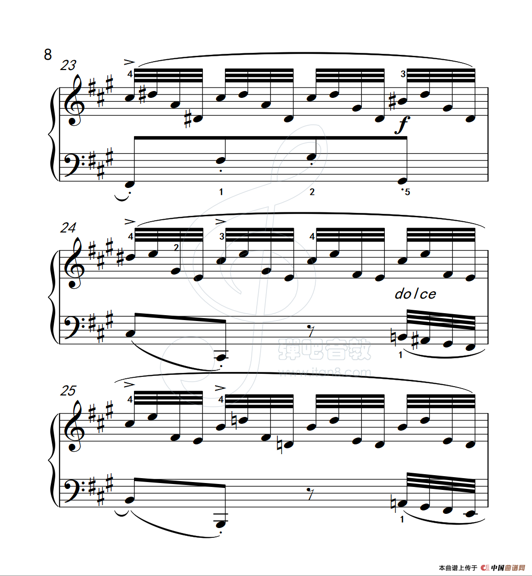 练习曲 38（克拉莫钢琴练习曲60首）