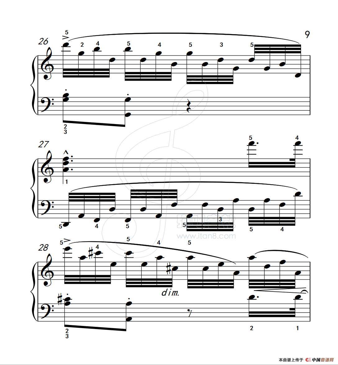 练习曲 37（克拉莫钢琴练习曲60首）