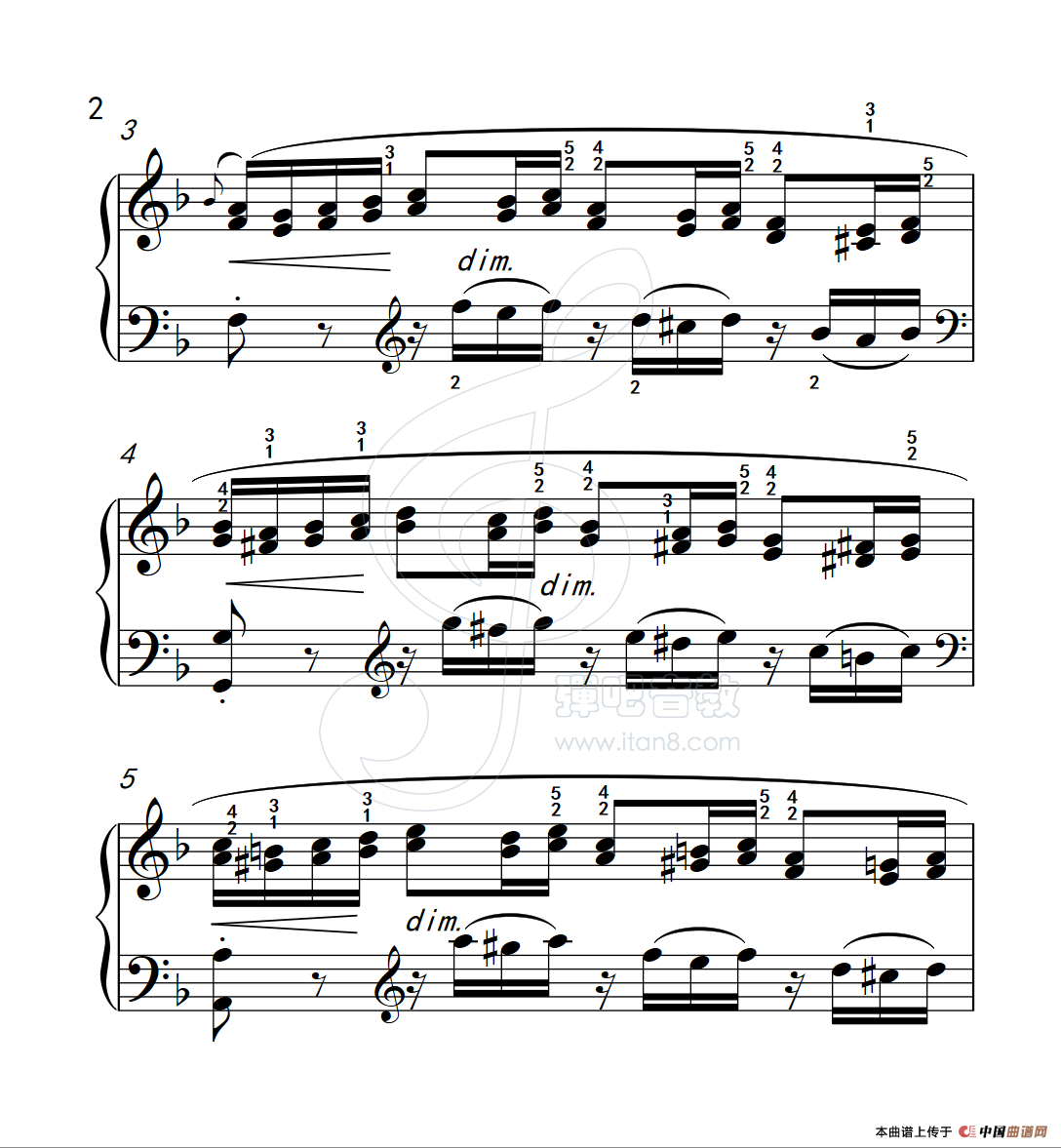 练习曲 34（克拉莫钢琴练习曲60首）