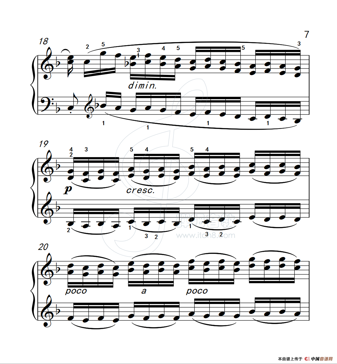 练习曲 34（克拉莫钢琴练习曲60首）