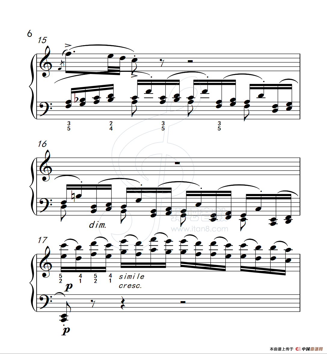 练习曲 33（克拉莫钢琴练习曲60首）