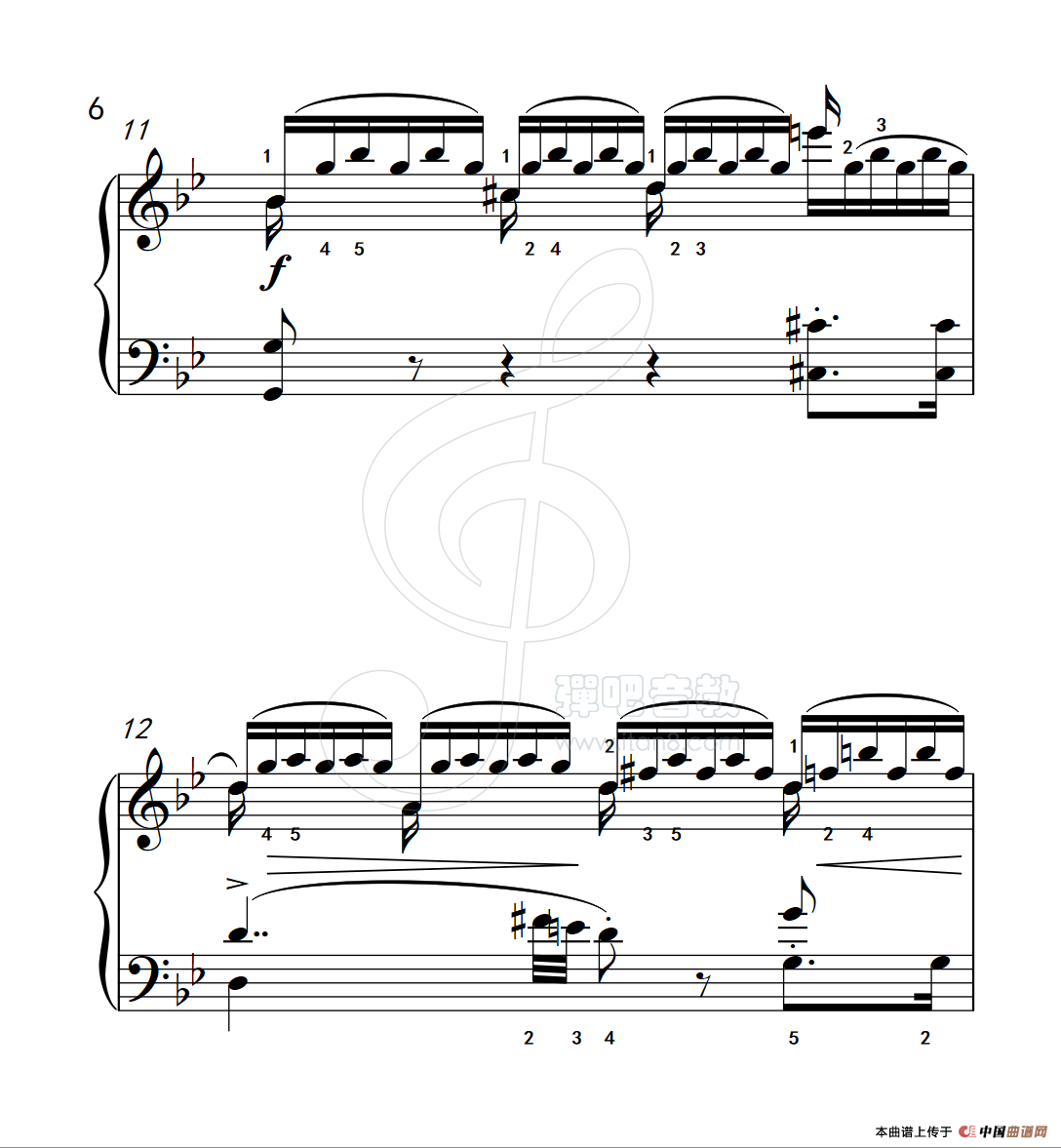 练习曲 32（克拉莫钢琴练习曲60首）