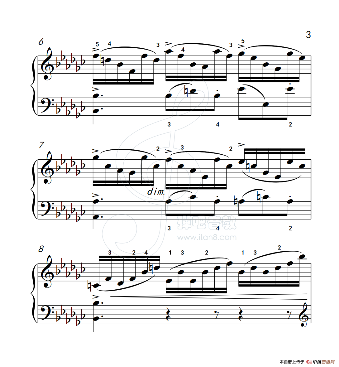 练习曲 31（克拉莫钢琴练习曲60首）