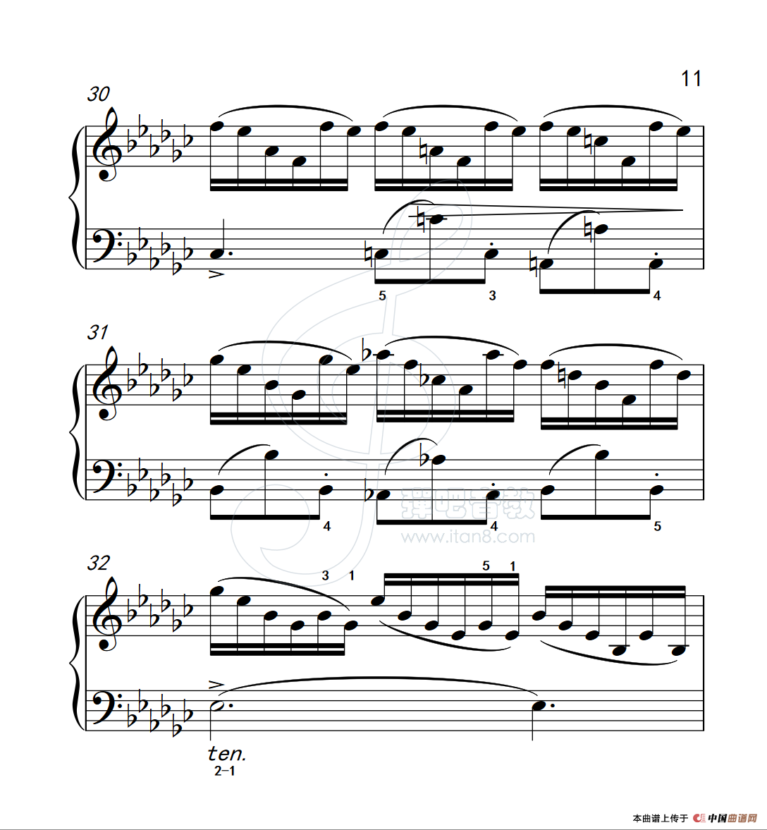 练习曲 31（克拉莫钢琴练习曲60首）