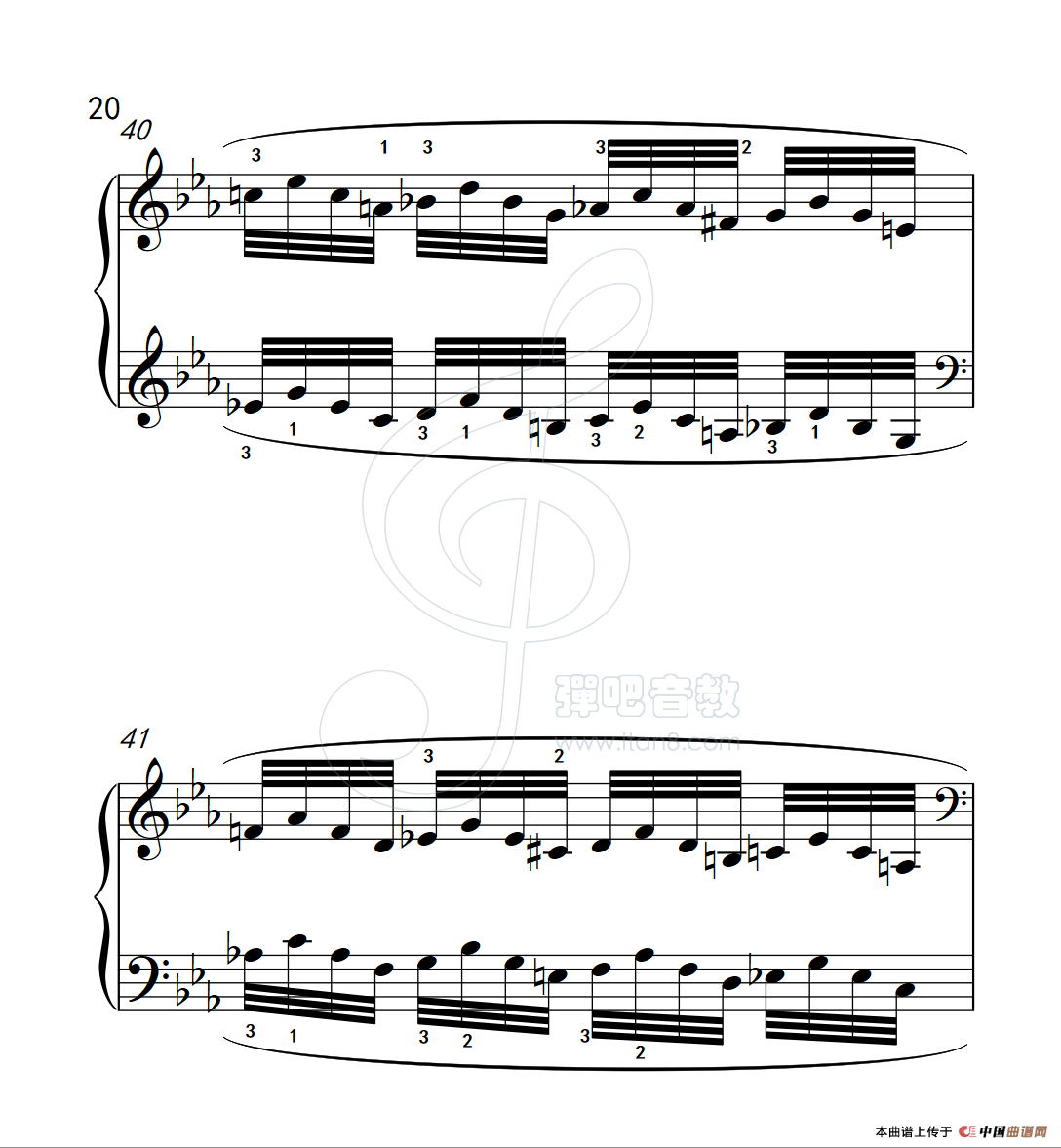 练习曲 30（克拉莫钢琴练习曲60首）