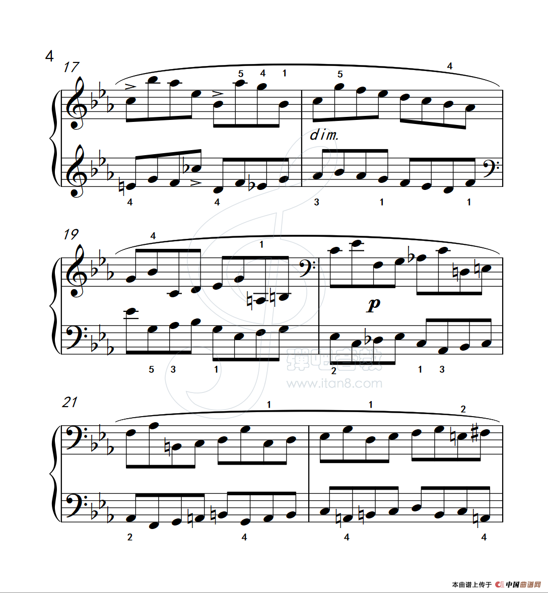 练习曲 27（克拉莫钢琴练习曲60首）